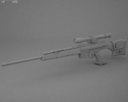 Heckler & Koch PSG1 3d model