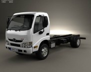 Hino 300-616 Chassis Truck 2011