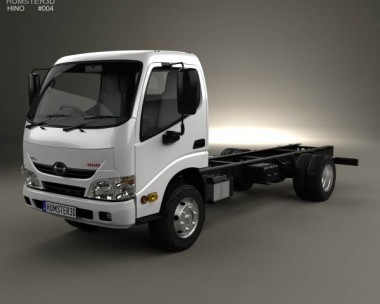 Hino 300-616 Chassis Truck 2011 3D model