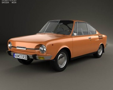 Skoda 110 R 1970 3D model