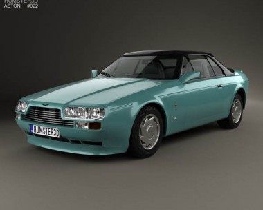 Aston Martin V8 Zagato 1987 3D model