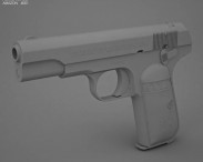 Colt Model 1903 Pocket Hammerless 3d model