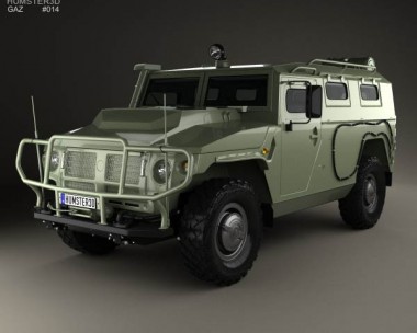 GAZ Tiger-M 2011 3D model