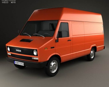 Iveco Daily Panel Van 1978 3D model