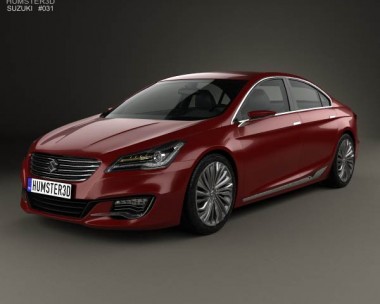 Suzuki (Maruti) Ciaz 2014 3D Model