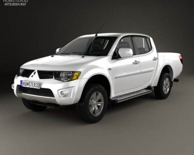 Mitsubishi L200 Triton Double Cab 2012 3D model