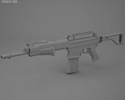 Franchi SPAS-15 3d model