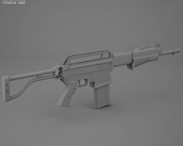 Franchi SPAS-15 3d model