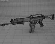 Franchi SPAS-15 3d model