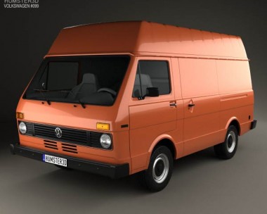 Volkswagen LT Panel Van 1975 3D Model