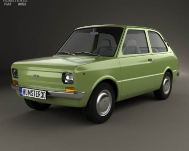 Fiat 133 1977 3D Model