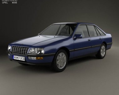 Opel Senator (B) 1987 3D Model