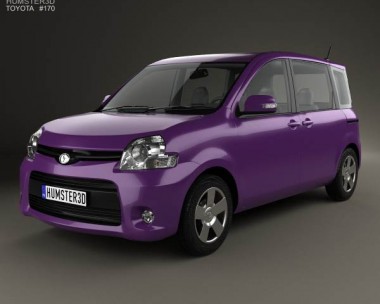 Toyota Sienta Dice 2011 3D Model