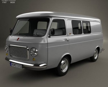 Fiat 238 1968 3D Model