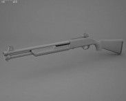 Heckler & Koch FABARM FP6 3d model