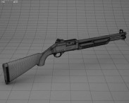 Heckler & Koch FABARM FP6 3d model