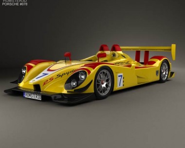 Porsche RS Spyder 2008 3D Model