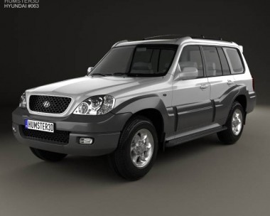 Hyundai Terracan 2004 3D model