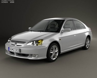 Honda Civic 2001 3D model