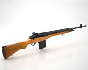 M14 rifle 3d model