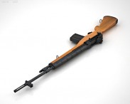 M14 rifle 3d model