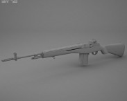 M14 rifle 3d model