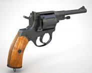 Nagant M1895 3d model