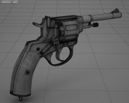 Nagant M1895 3d model