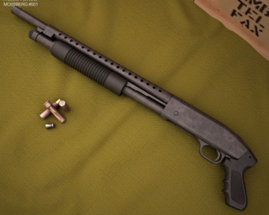 Mossberg 500 Cruiser 3D Model