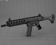 Robinson Armaments XCR-L 3d model