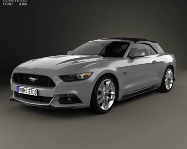Ford Mustang convertible 2015 3D model