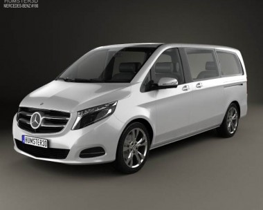 Mercedes-Benz V-Class 2014 3D model