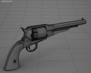 Remington Model 1858 3d model