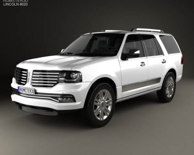 Lincoln Navigator 2015 3D Model