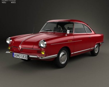 NSU Sport Prinz 1958 3D Model