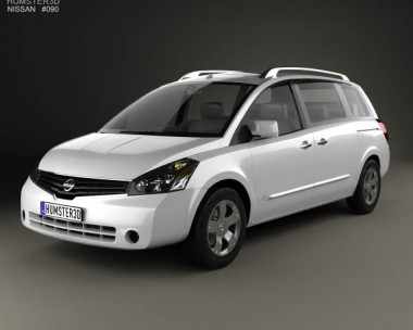 Nissan Quest 2006 3D Model