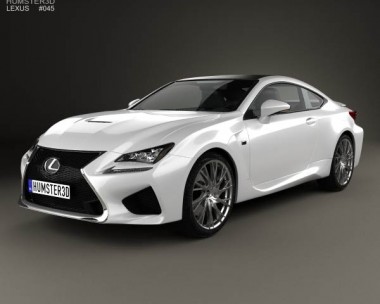 Lexus RC F 2014 3D model