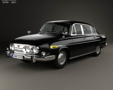 Tatra T603 1968 3D Model