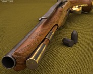 Flintlock Tower Sea Service Pistol 3d model