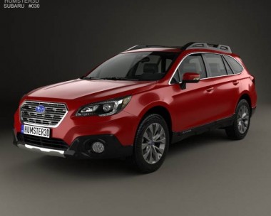 Subaru Outback 2015 3D model