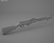 SKS 45 3d model