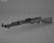 SKS 45 3d model