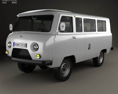 UAZ 452 (2206) 1985 3D Model