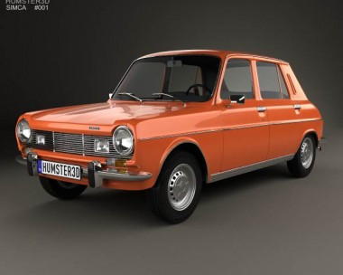 Simca 1100 1974 3D model