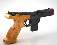 Benelli MP 95E 22LR 3d model