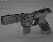 Benelli MP 95E 22LR 3d model