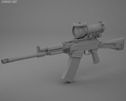 Saiga-12 18,5 KS-K 3d model