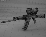 Saiga-12 18,5 KS-K 3d model