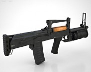 OTs-14 Groza 3d model