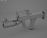 OTs-14 Groza 3d model